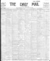 Hull Daily Mail Friday 18 November 1910 Page 1
