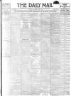 Hull Daily Mail Monday 20 January 1919 Page 1
