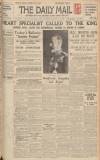 Hull Daily Mail Saturday 18 January 1936 Page 1