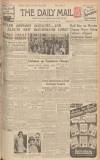 Hull Daily Mail Friday 20 January 1939 Page 1