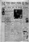 Hull Daily Mail Wednesday 29 September 1954 Page 1