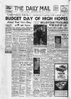 Hull Daily Mail Wednesday 03 April 1963 Page 1