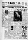 Hull Daily Mail Friday 20 January 1967 Page 1