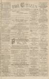 Gloucester Citizen Monday 23 December 1878 Page 1