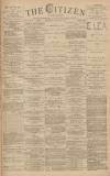 Gloucester Citizen Thursday 12 January 1882 Page 1