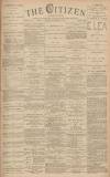 Gloucester Citizen Thursday 02 February 1882 Page 1