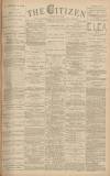 Gloucester Citizen Thursday 02 March 1882 Page 1