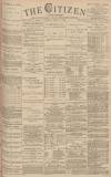 Gloucester Citizen Saturday 12 August 1882 Page 1