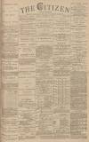 Gloucester Citizen Monday 06 November 1882 Page 1