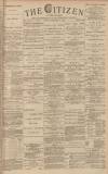 Gloucester Citizen Monday 20 November 1882 Page 1