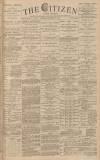 Gloucester Citizen Tuesday 21 November 1882 Page 1