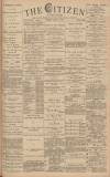 Gloucester Citizen Monday 11 June 1883 Page 1