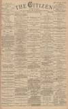 Gloucester Citizen Thursday 01 November 1883 Page 1