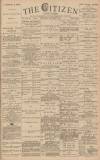 Gloucester Citizen Wednesday 07 November 1883 Page 1