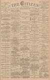 Gloucester Citizen Thursday 08 November 1883 Page 1