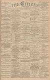 Gloucester Citizen Saturday 10 November 1883 Page 1