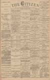 Gloucester Citizen Monday 12 November 1883 Page 1