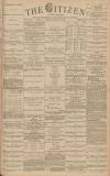Gloucester Citizen Monday 28 January 1884 Page 1
