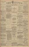 Gloucester Citizen Monday 04 August 1884 Page 1