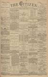 Gloucester Citizen Monday 11 August 1884 Page 1