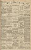 Gloucester Citizen Thursday 18 September 1884 Page 1