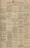 Gloucester Citizen Monday 22 September 1884 Page 1
