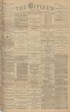 Gloucester Citizen Monday 06 October 1884 Page 1