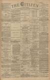 Gloucester Citizen Saturday 01 November 1884 Page 1