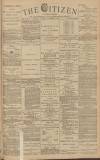Gloucester Citizen Monday 03 November 1884 Page 1