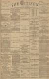 Gloucester Citizen Monday 10 November 1884 Page 1