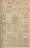 Gloucester Citizen Monday 29 June 1885 Page 1