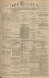 Gloucester Citizen Monday 13 July 1885 Page 1