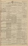 Gloucester Citizen Thursday 03 December 1885 Page 1
