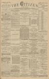Gloucester Citizen Wednesday 23 December 1885 Page 1