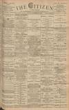 Gloucester Citizen Saturday 25 September 1886 Page 1