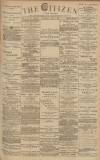 Gloucester Citizen Wednesday 08 June 1887 Page 1