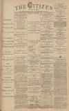 Gloucester Citizen Wednesday 07 November 1888 Page 1