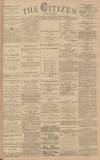 Gloucester Citizen Monday 26 November 1888 Page 1