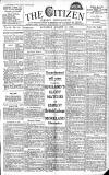 Gloucester Citizen Saturday 15 August 1925 Page 1