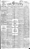 Gloucester Citizen Tuesday 12 January 1926 Page 1
