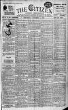 Gloucester Citizen Wednesday 01 September 1926 Page 1