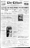 Gloucester Citizen Monday 10 August 1931 Page 1