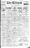 Gloucester Citizen Monday 07 September 1931 Page 1