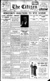 Gloucester Citizen Tuesday 26 March 1935 Page 1