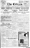 Gloucester Citizen Wednesday 22 March 1939 Page 1