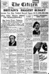 Gloucester Citizen Monday 12 April 1943 Page 1