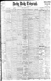 Derby Daily Telegraph Monday 21 February 1910 Page 1