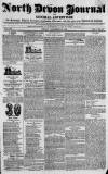 North Devon Journal Friday 26 November 1824 Page 1