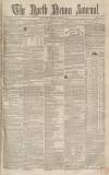 North Devon Journal Thursday 11 March 1852 Page 1