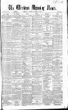 Western Morning News Monday 04 November 1861 Page 1